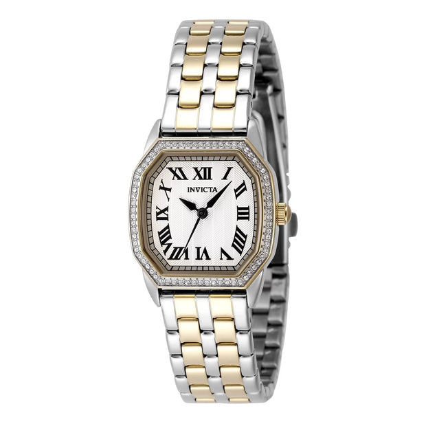 Invicta Women's 48999 Wildflower Quartz 3 Hand Silver Dial Watch