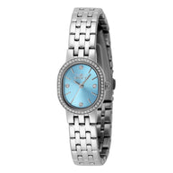 Invicta Women's 49073 Angel Quartz PC21J Light Blue, Silver Dial Watch