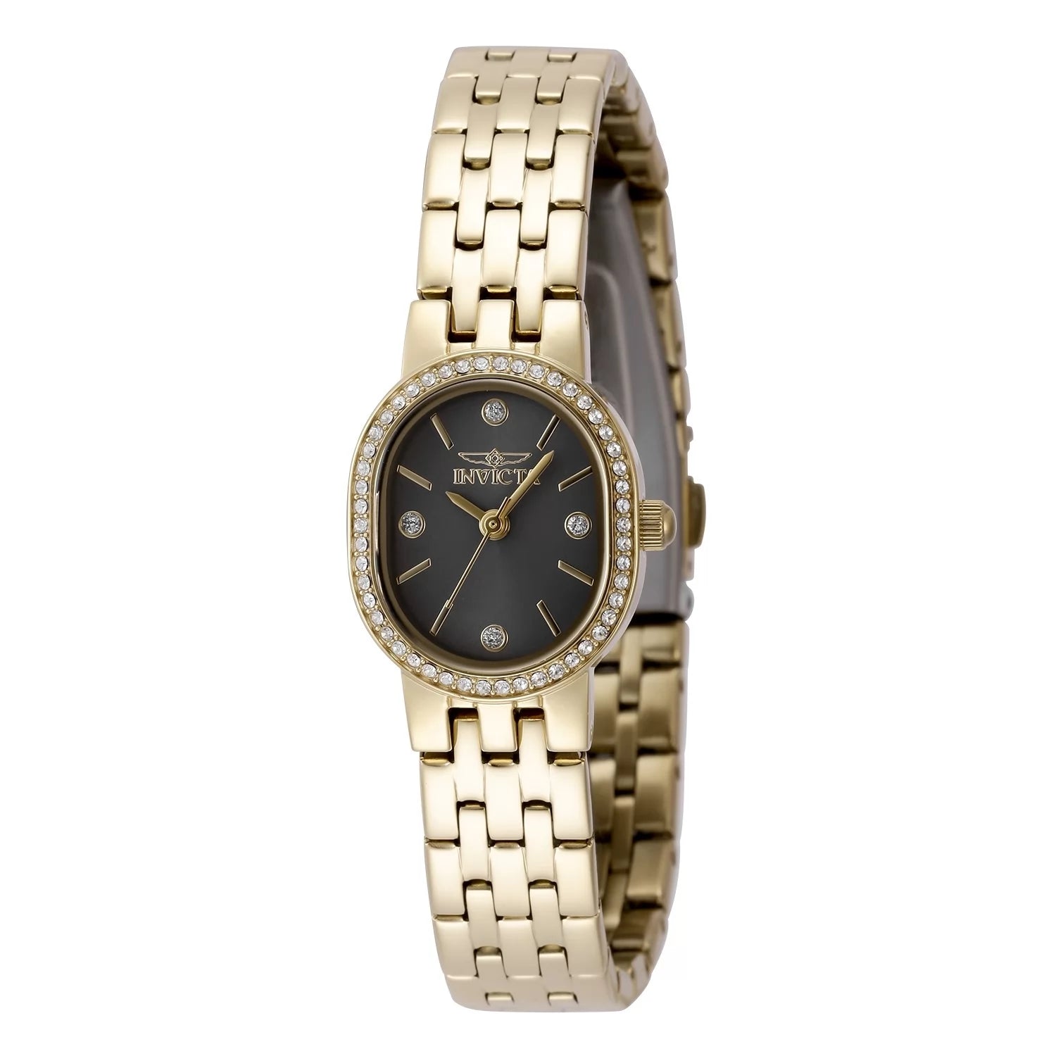 Invicta Women's 49074 Angel Quartz PC21J Charcoal, Silver Dial Watch