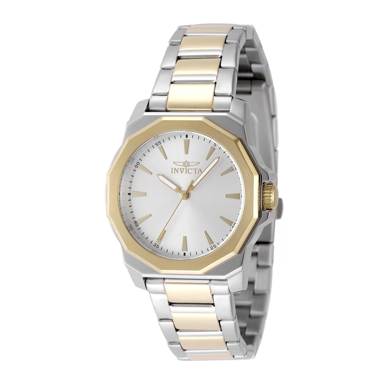 Invicta Women's 49088 Speedway Quartz 3 Hand Silver Dial Watch