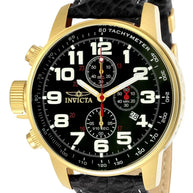 Invicta Men's 3330 I-Force Quartz Chronograph Black Dial Watch