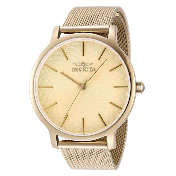 Invicta Women's 48973 Wildflower Quartz 0 Gold Dial Watch