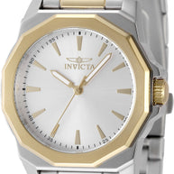Invicta Women's 49088 Speedway Quartz 3 Hand Silver Dial Watch