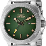 Invicta Men's 49100 Speedway Quartz PC32 Green Dial Watch