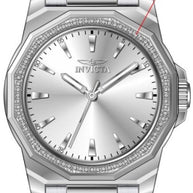 Invicta Women's 49110 Speedway Quartz 3 Hand Silver Dial Watch
