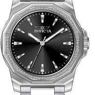 Invicta Women's 49111 Speedway Quartz 3 Hand Black Dial Watch