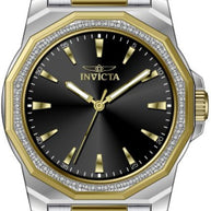 Invicta Women's 49112 Speedway Quartz 3 Hand Black Dial Watch