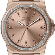 Invicta Women's 49115 Speedway Quartz 3 Hand Rose Gold Dial Watch