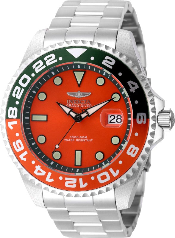 Invicta Men's 49118 Pro Diver Automatic NH35A Metal Dial Watch