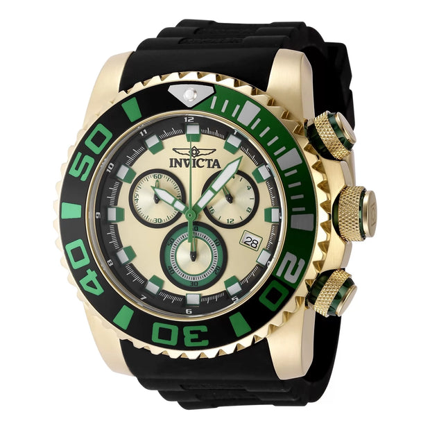 Invicta Women's 48987 Sea Hunter Quartz Chronograph Gold Dial Watch