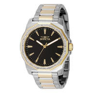 Invicta Men's 49105 Speedway Quartz 3 Hand Black Dial Watch