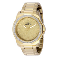 Invicta Women's 49127 Speedway Quartz 3 Hand Gold Dial Watch