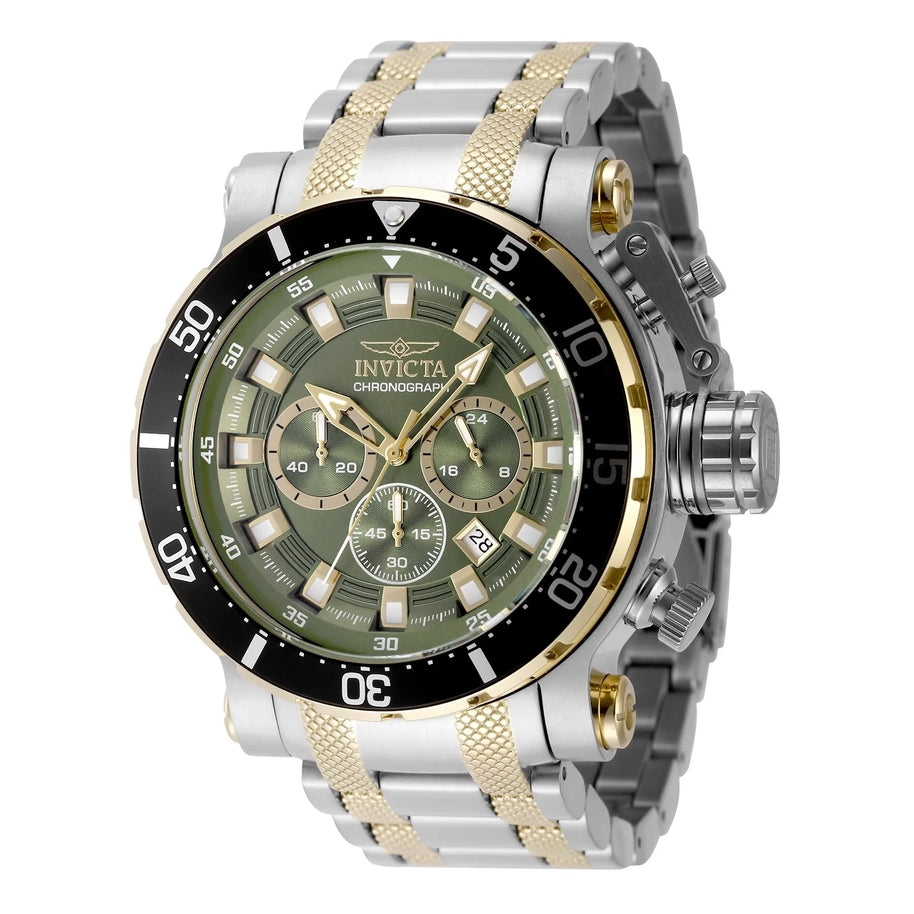 Invicta Men's 49225 Coalition Forces Quartz VD53 Green Dial Watch