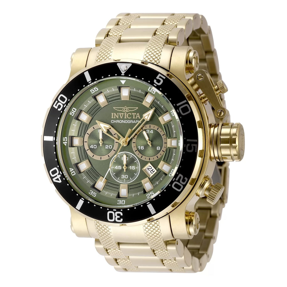 Invicta Men's 49227 Coalition Forces Quartz VD53 Green Dial Watch