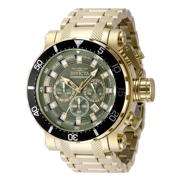 Invicta Men's 49227 Coalition Forces Quartz VD53 Green Dial Watch