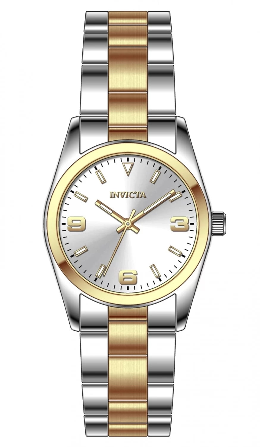 Invicta Women's 69183 Celestial Quartz PC21S Steel Dial Watch