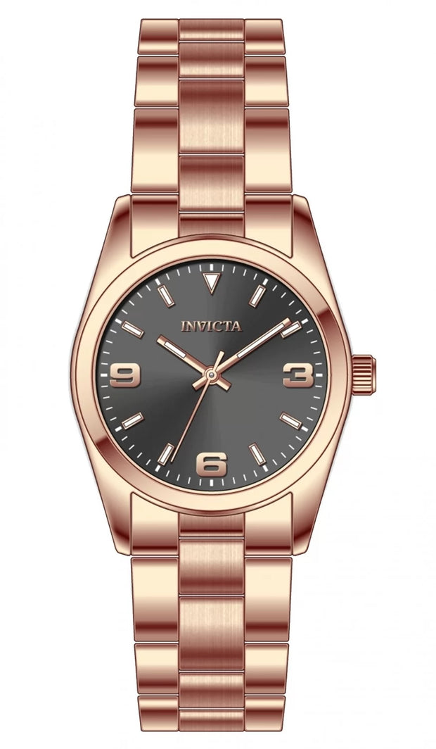 Invicta Women's 69186 Celestial Quartz PC21S Charcoal Dial Watch