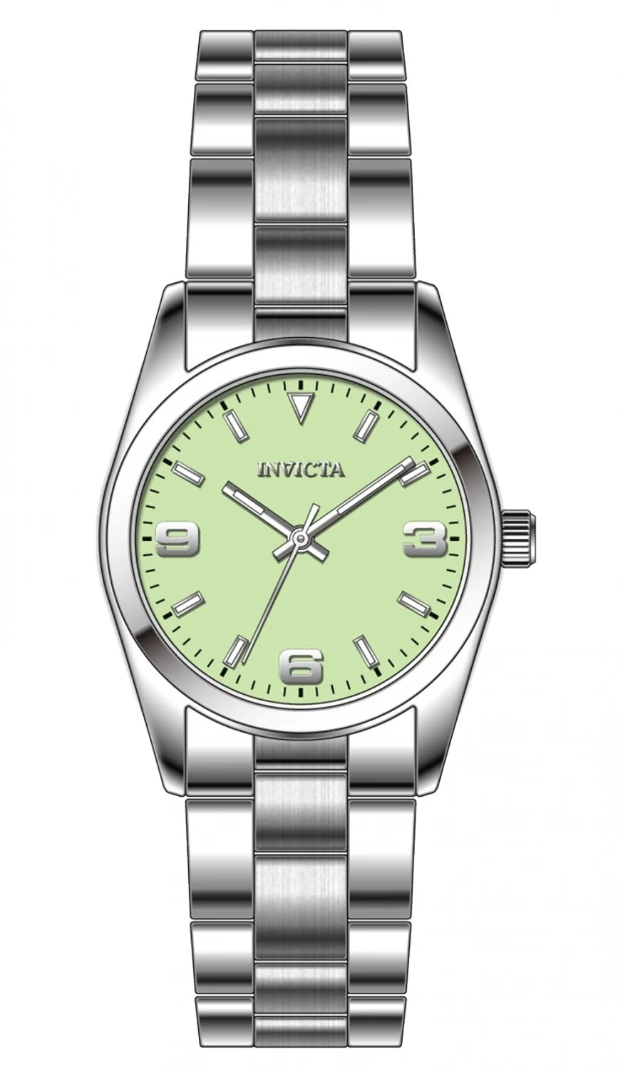 Invicta Women's 69188 Celestial Quartz PC21S Green Dial Watch