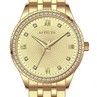 Invicta Men's 69214 Specialty Quartz PC21S Gold Dial Watch