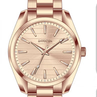 Invicta Men's 69196 Celestial Quartz PC21S Rose Gold Dial Watch