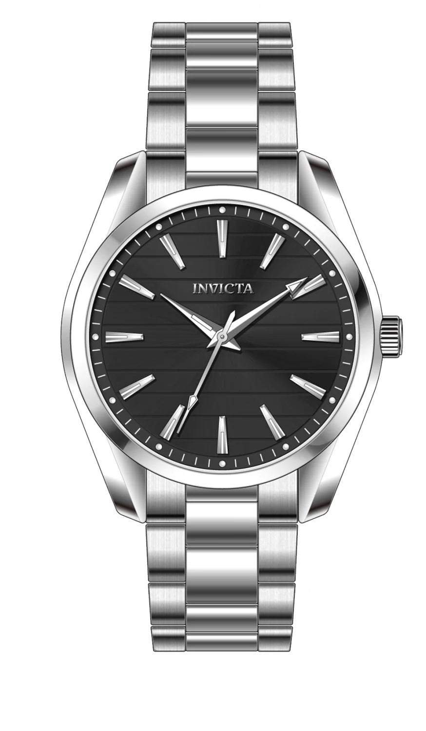 Invicta Men's 69198 Celestial Quartz PC21S Black Dial Watch