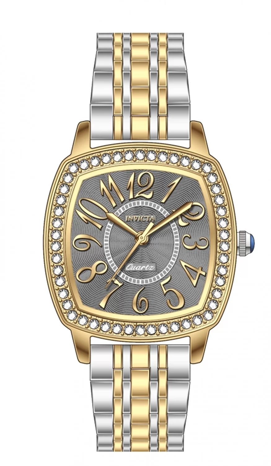 Invicta Women's 69357 Wildflower Quartz PC21S Charcoal Dial Watch