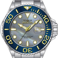 Invicta Men's 49157 Grand Diver Quartz PC32 Platinum Dial Watch