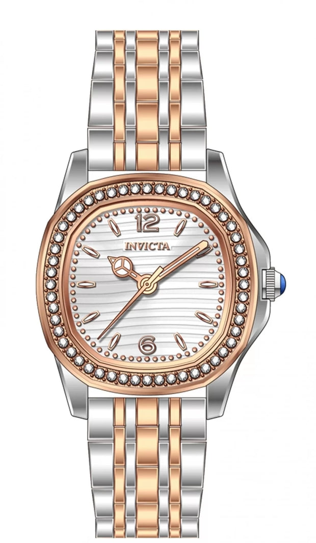 Invicta Women's 69378 Wildflower Quartz PC21S White Dial Watch