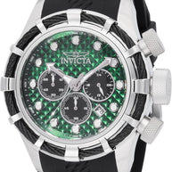 Invicta Men's 49165 Bolt Quartz VD53 Green, Black Dial Watch