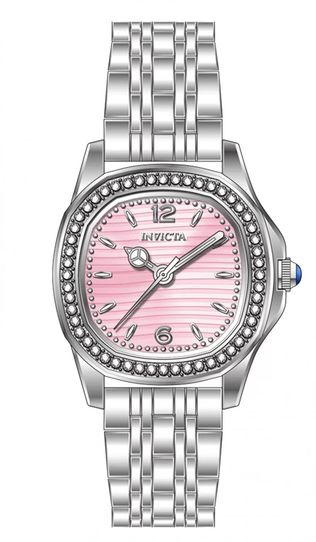 Invicta Women's 69388 Wildflower Quartz PC21S Pink Dial Watch