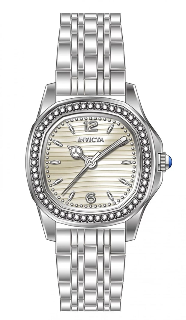 Invicta Women's 69390 Wildflower Quartz PC21S Beige Dial Watch