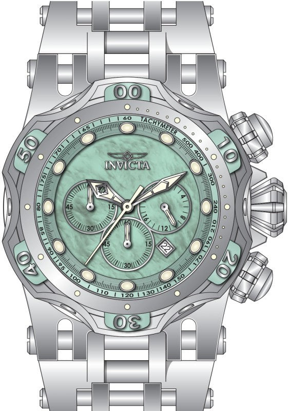 Invicta Men's 49166 Fusion Quartz VD53 Light Blue Dial Watch