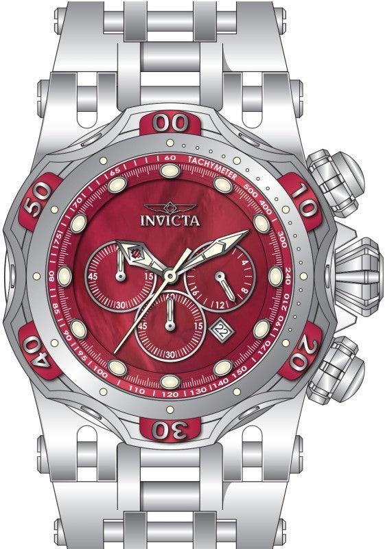 Invicta Men's 49167 Fusion Quartz VD53 Red Dial Watch