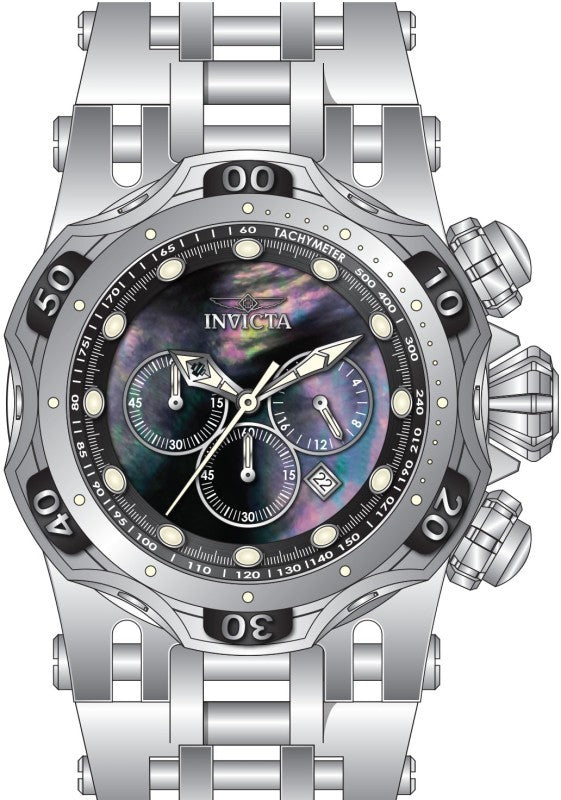Invicta Men's 49168 Fusion Quartz VD53 Black Dial Watch