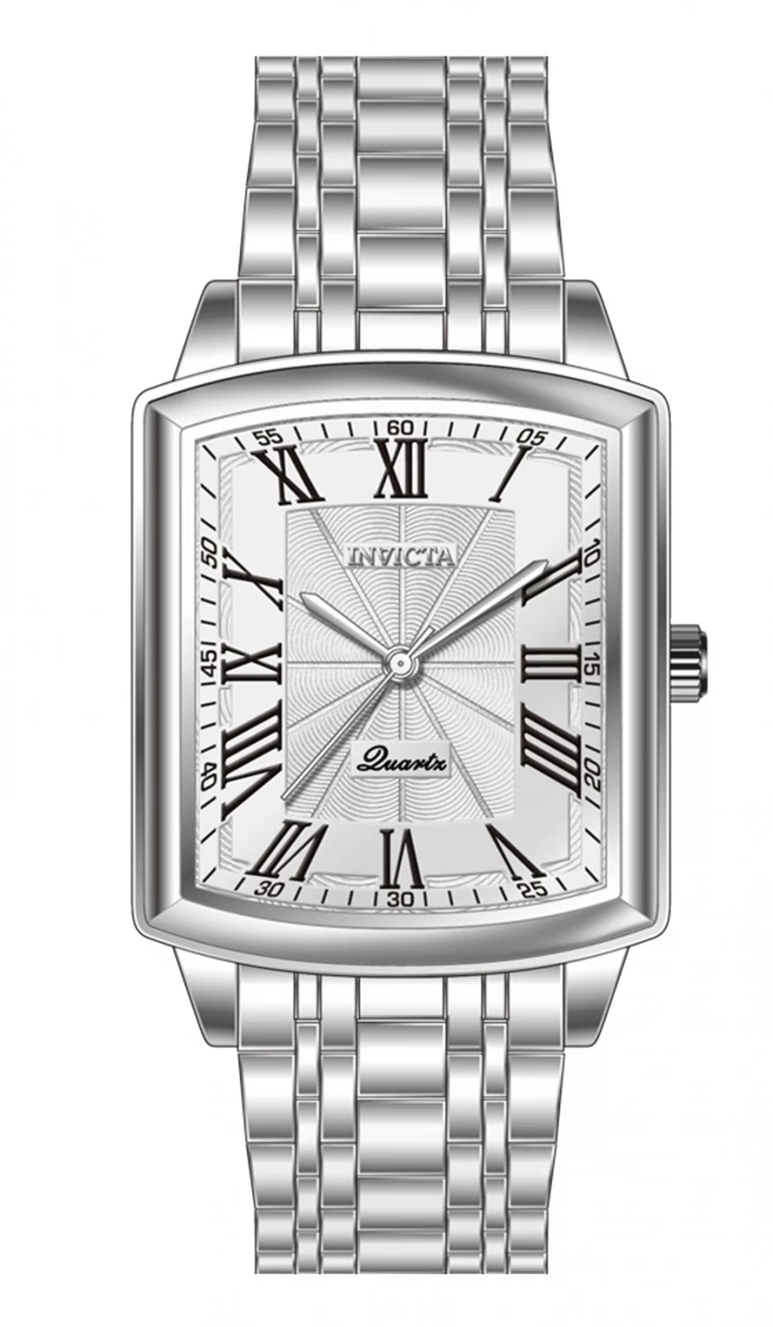 Invicta Men's 69143 Celestial Quartz PC21S White Dial Watch