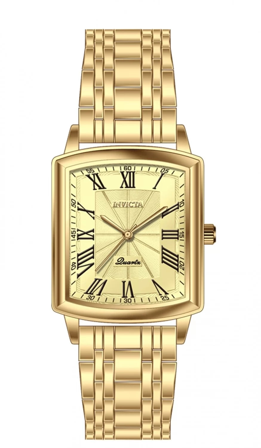 Invicta Women's 69145 Celestial Quartz PC21S Gold Dial Watch