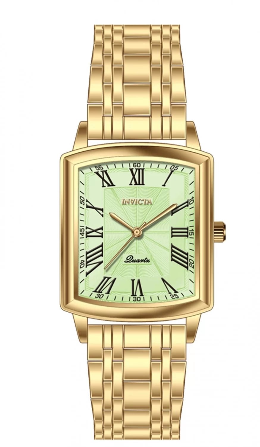 Invicta Women's 69156 Celestial Quartz PC21S Green Dial Watch