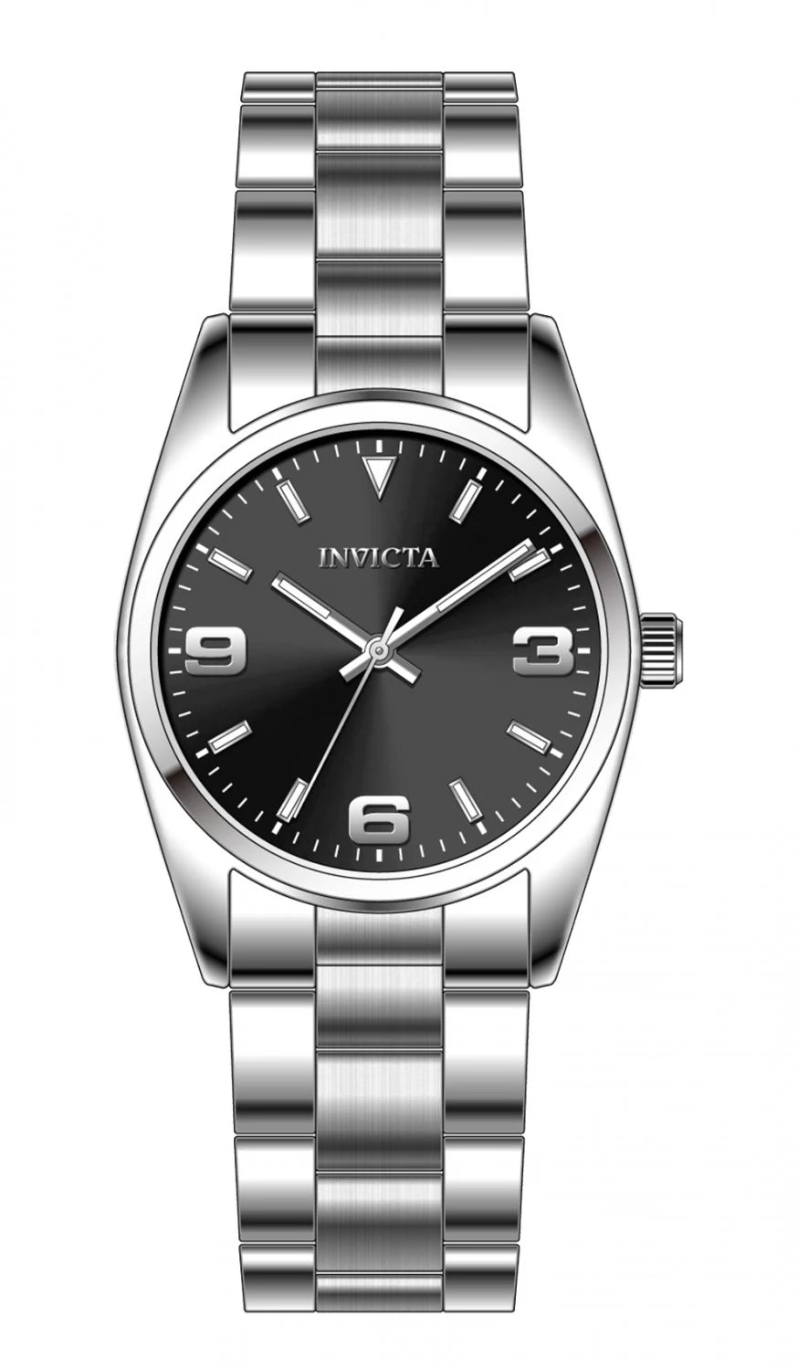 Invicta Men's 69179 Celestial Quartz PC21S Black Dial Watch