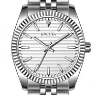 InvictaMen's 69165 Celestial Quartz PC21S Steel Dial Watch