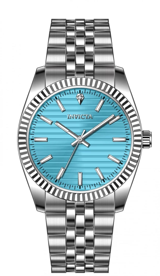Invicta Men's 69173 Celestial Quartz PC21S Blue Dial Watch