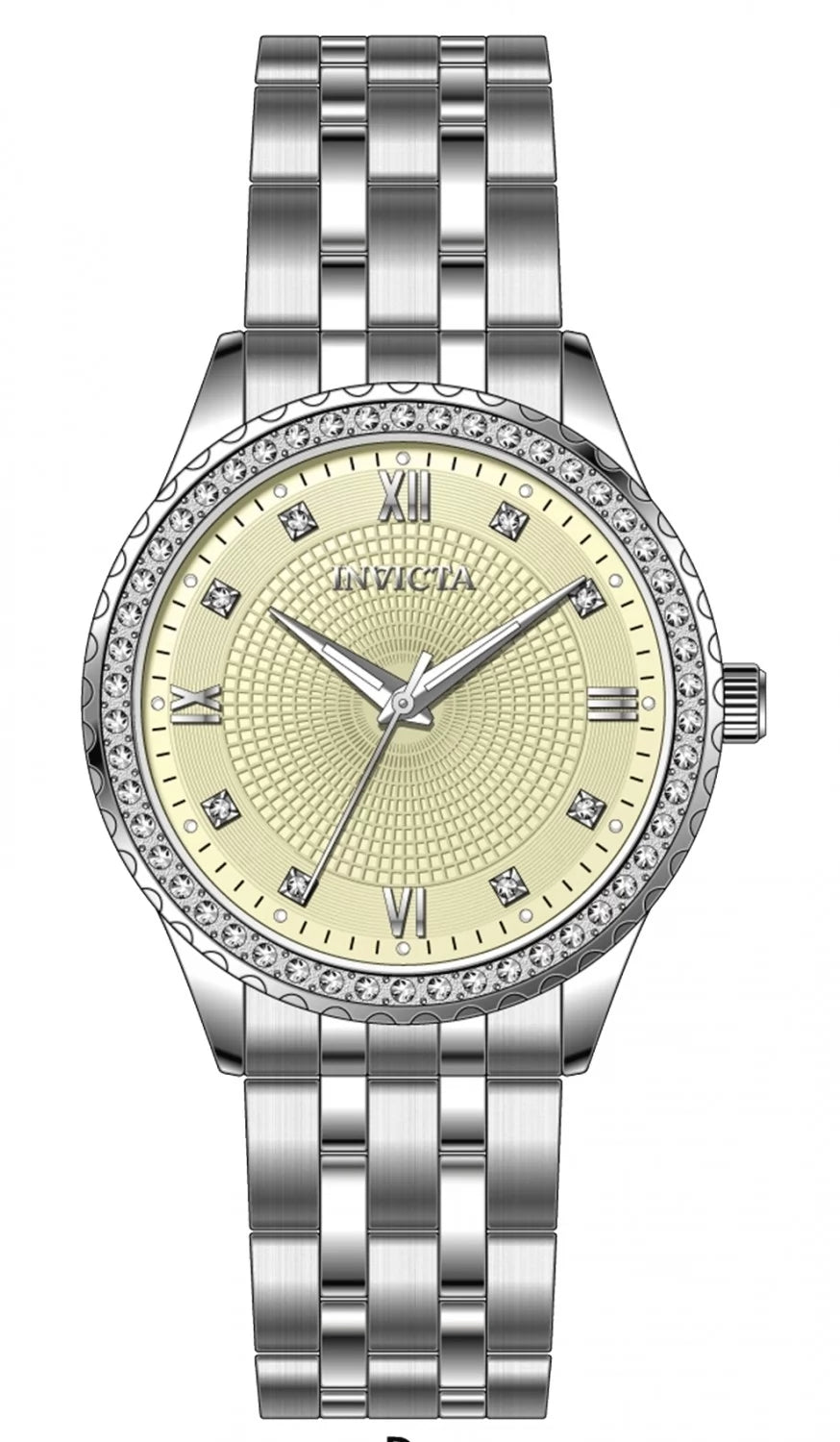 InvictaMen's 69217 Specialty Quartz PC21S White Dial Watch