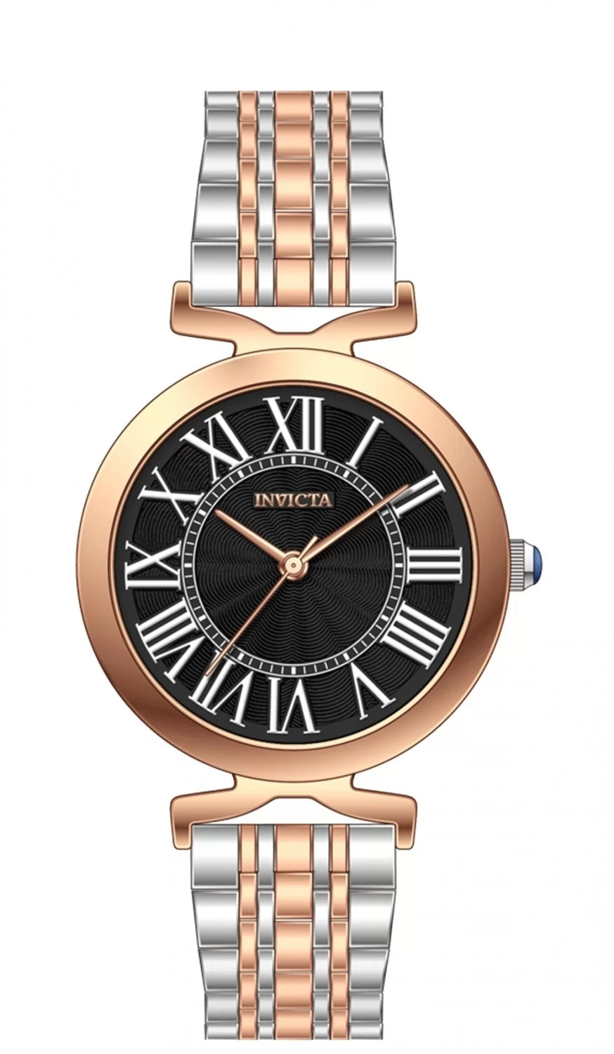 Invicta Women's 69314 Wildflower Quartz PC21S Black Dial Watch