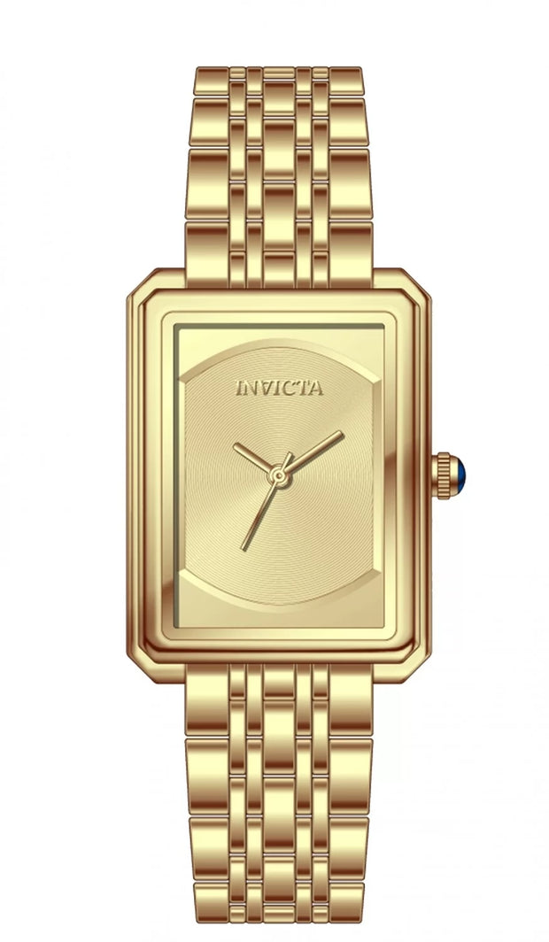 InvictaWomen's 69323 Wildflower Quartz PC21S Gold Dial Watch