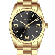 Invicta Men's 69176 Celestial Quartz PC21S Black Dial Watch