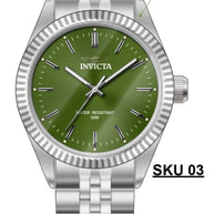 Invicta Women's 49217 Specialty Quartz 3 Hand Green Dial Watch