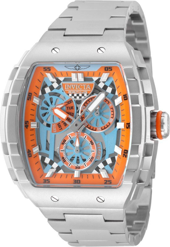 Invicta Men's 49220 Invicta Racing Quartz VD86 Plastic, Skeleton, Metal Dial Watch