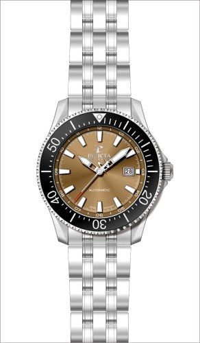Invicta Men's 49235 Reserve Automatic 3 Hand Tan Dial Watch
