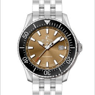 Invicta Men's 49235 Reserve Automatic 3 Hand Tan Dial Watch