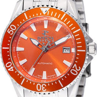 Invicta Men's 49237 Reserve Automatic 3 Hand Orange Dial Watch