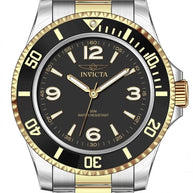 Invicta Men's 69477 Specialty Quartz PC21S Black Dial Watch